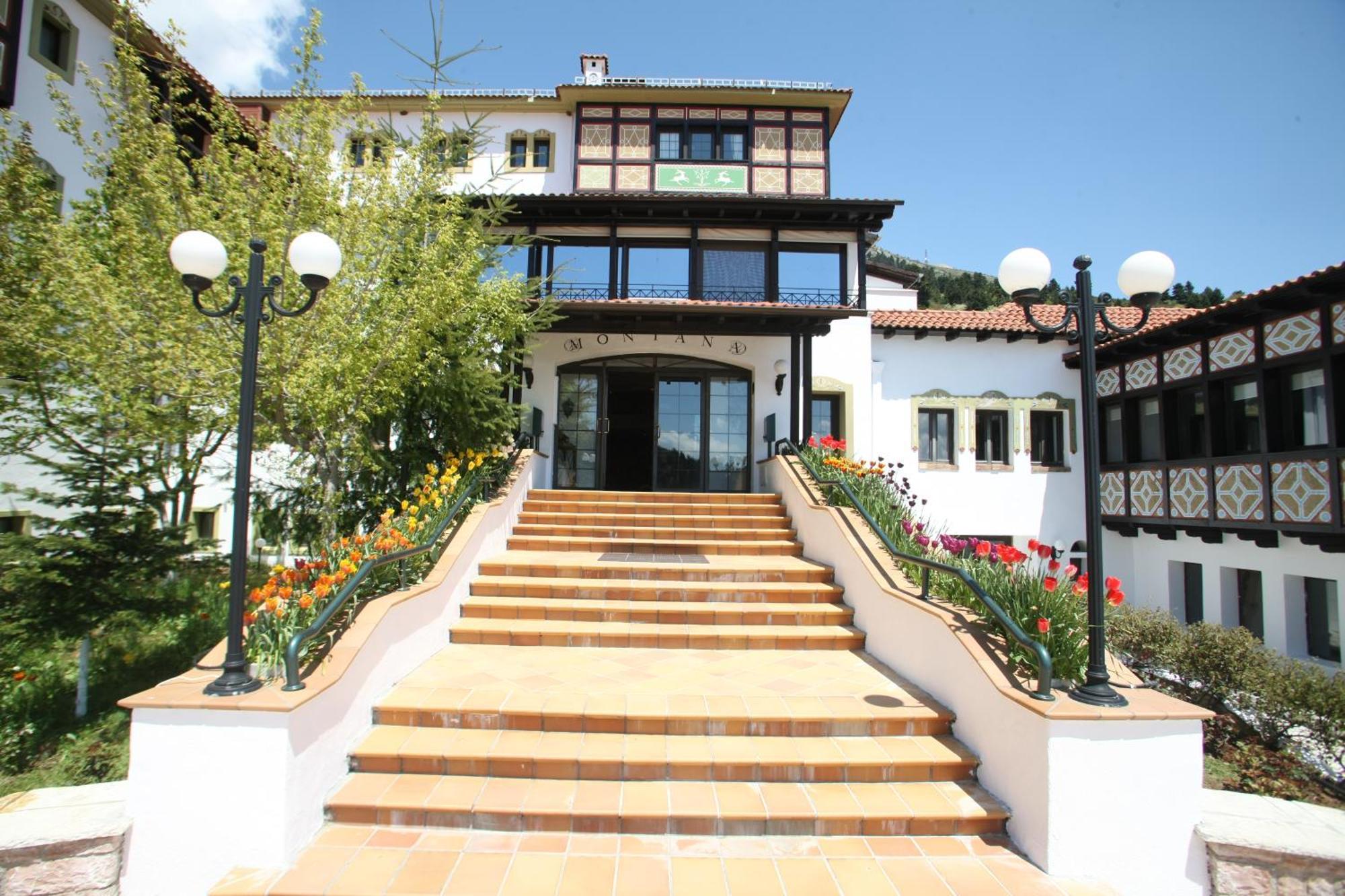 Hotel Spa Montana Karpenísion Екстериор снимка